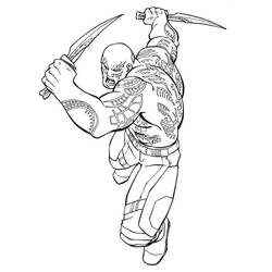 ぬりえページ: ガーディアンズ・オブ・ギャラクシー (スーパーヒーローとスーパーヴィラン) #211179 - 無料の印刷可能なぬりえページ