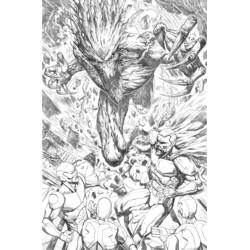 ぬりえページ: ガーディアンズ・オブ・ギャラクシー (スーパーヒーローとスーパーヴィラン) #82463 - 無料の印刷可能なぬりえページ