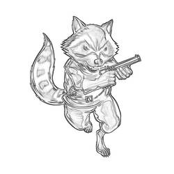 ぬりえページ: ガーディアンズ・オブ・ギャラクシー (スーパーヒーローとスーパーヴィラン) #82538 - 無料の印刷可能なぬりえページ