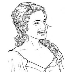 ぬりえページ: ハーマイオニー・グレンジャー (スーパーヒーローとスーパーヴィラン) #188722 - 無料の印刷可能なぬりえページ