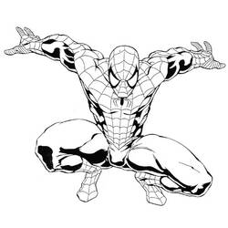 ぬりえページ: マーベルスーパーヒーロー (スーパーヒーローとスーパーヴィラン) #79847 - 無料の印刷可能なぬりえページ