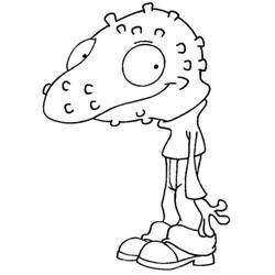 ぬりえページ: MiniAvengers (スーパーヒーローとスーパーヴィラン) #45840 - 無料の印刷可能なぬりえページ