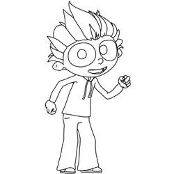 ぬりえページ: MiniAvengers (スーパーヒーローとスーパーヴィラン) #45842 - 無料の印刷可能なぬりえページ