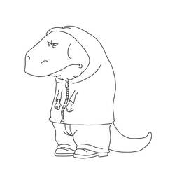 ぬりえページ: MiniAvengers (スーパーヒーローとスーパーヴィラン) #45847 - 無料の印刷可能なぬりえページ