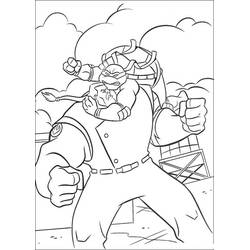 ぬりえページ: Ninja Turtles (スーパーヒーローとスーパーヴィラン) #75392 - 無料の印刷可能なぬりえページ