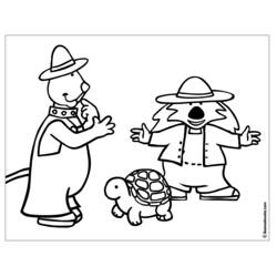 ぬりえページ: Ninja Turtles (スーパーヒーローとスーパーヴィラン) #75652 - 無料の印刷可能なぬりえページ