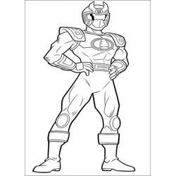 ぬりえページ: パワーレンジャー (スーパーヒーローとスーパーヴィラン) #49951 - 無料の印刷可能なぬりえページ