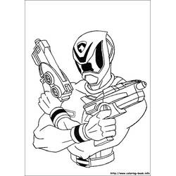 ぬりえページ: パワーレンジャー (スーパーヒーローとスーパーヴィラン) #49963 - 無料の印刷可能なぬりえページ
