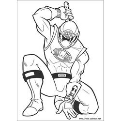 ぬりえページ: パワーレンジャー (スーパーヒーローとスーパーヴィラン) #49993 - 無料の印刷可能なぬりえページ