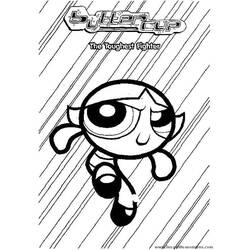 ぬりえページ: パワーパフガールズ (スーパーヒーローとスーパーヴィラン) #39412 - 無料の印刷可能なぬりえページ