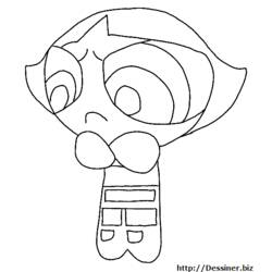 ぬりえページ: パワーパフガールズ (スーパーヒーローとスーパーヴィラン) #39415 - 無料の印刷可能なぬりえページ