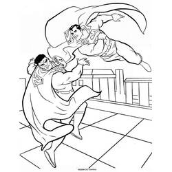 ぬりえページ: スーパーマン (スーパーヒーローとスーパーヴィラン) #83704 - 無料の印刷可能なぬりえページ
