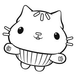 ぬりえページ: ガビーのドールハウス (おもちゃとゲーム) #181020 - 無料の印刷可能なぬりえページ