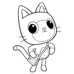 ぬりえページ: ガビーのドールハウス (おもちゃとゲーム) #181040 - 無料の印刷可能なぬりえページ