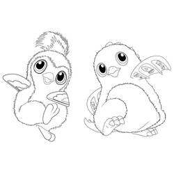 ぬりえページ: ハッチマルズ (おもちゃとゲーム) #196734 - 無料の印刷可能なぬりえページ