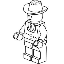 ぬりえページ: レゴ (おもちゃとゲーム) #180365 - 無料の印刷可能なぬりえページ