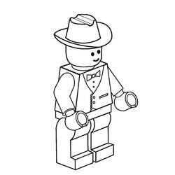 ぬりえページ: レゴ (おもちゃとゲーム) #180371 - 無料の印刷可能なぬりえページ