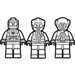 ぬりえページ: レゴ (おもちゃとゲーム) #180379 - 無料の印刷可能なぬりえページ