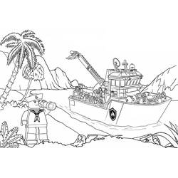 ぬりえ: LEGO City - 無料の印刷可能なぬりえページ