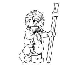 ぬりえページ: Lego Harry Potter (おもちゃとゲーム) #200393 - 無料の印刷可能なぬりえページ