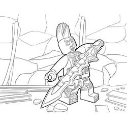 ぬりえページ: LEGO Ninjago (おもちゃとゲーム) #171097 - 無料の印刷可能なぬりえページ