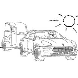 ぬりえページ: Playmobil (おもちゃとゲーム) #195442 - 無料の印刷可能なぬりえページ