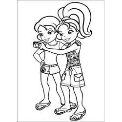 ぬりえページ: Polly Pocket (おもちゃとゲーム) #201951 - 無料の印刷可能なぬりえページ