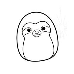 ぬりえページ: Squishmallows (おもちゃとゲーム) #219281 - 無料の印刷可能なぬりえページ