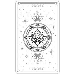 ぬりえページ: タロットカード (おもちゃとゲーム) #219849 - 無料の印刷可能なぬりえページ
