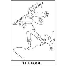 ぬりえページ: タロットカード (おもちゃとゲーム) #219866 - 無料の印刷可能なぬりえページ