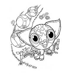 ぬりえページ: Zoobles (おもちゃとゲーム) #203673 - 無料の印刷可能なぬりえページ