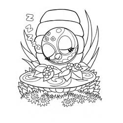 ぬりえページ: Zoobles (おもちゃとゲーム) #203683 - 無料の印刷可能なぬりえページ