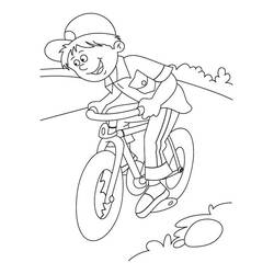 ぬりえページ: 自転車 (交通) #137160 - 無料の印刷可能なぬりえページ