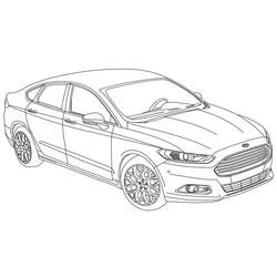 ぬりえページ: Ford (交通) #174195 - 無料の印刷可能なぬりえページ