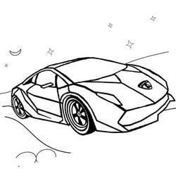 ぬりえページ: Lamborghini (交通) #174238 - 無料の印刷可能なぬりえページ