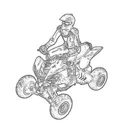 ぬりえページ: クワッド/ATV (交通) #143191 - 無料の印刷可能なぬりえページ