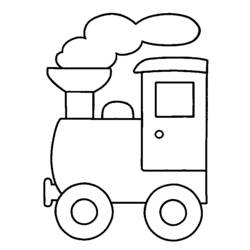ぬりえページ: 電車/機関車 (交通) #135135 - 無料の印刷可能なぬりえページ