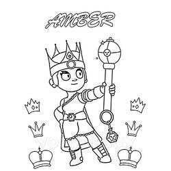 ぬりえページ: Brawl Stars (ビデオゲーム) #175450 - 無料の印刷可能なぬりえページ