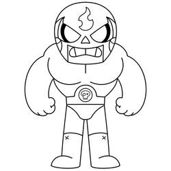 ぬりえページ: Brawl Stars (ビデオゲーム) #175472 - 無料の印刷可能なぬりえページ