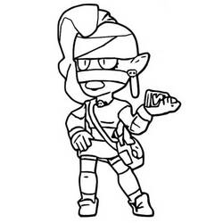 ぬりえページ: Brawl Stars (ビデオゲーム) #175473 - 無料の印刷可能なぬりえページ