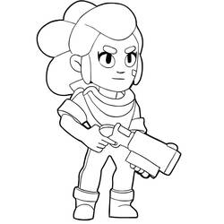 ぬりえページ: Brawl Stars (ビデオゲーム) #214757 - 無料の印刷可能なぬりえページ