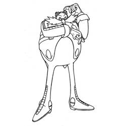 ぬりえページ: Dr.エッグマン (ビデオゲーム) #187991 - 無料の印刷可能なぬりえページ