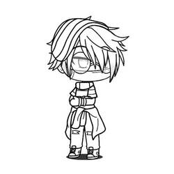 ぬりえページ: Gacha Life (ビデオゲーム) #174510 - 無料の印刷可能なぬりえページ