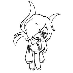 ぬりえページ: Gacha Life (ビデオゲーム) #174514 - 無料の印刷可能なぬりえページ