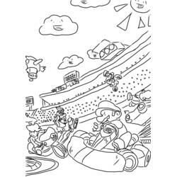 ぬりえページ: Mario Kart (ビデオゲーム) #154436 - 無料の印刷可能なぬりえページ