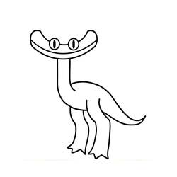 ぬりえページ: Rainbow Friends (ビデオゲーム) #201281 - 無料の印刷可能なぬりえページ