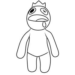 ぬりえページ: Rainbow Friends (ビデオゲーム) #201291 - 無料の印刷可能なぬりえページ