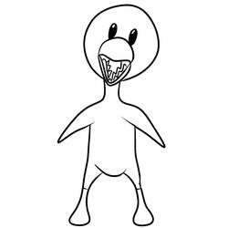 ぬりえページ: Rainbow Friends (ビデオゲーム) #201327 - 無料の印刷可能なぬりえページ