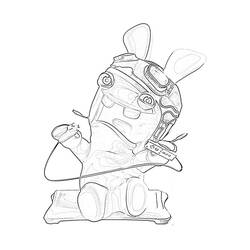 ぬりえページ: ラビッツ (ビデオゲーム) #114726 - 無料の印刷可能なぬりえページ
