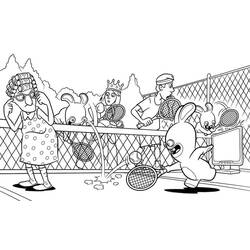 ぬりえページ: ラビッツ (ビデオゲーム) #199053 - 無料の印刷可能なぬりえページ